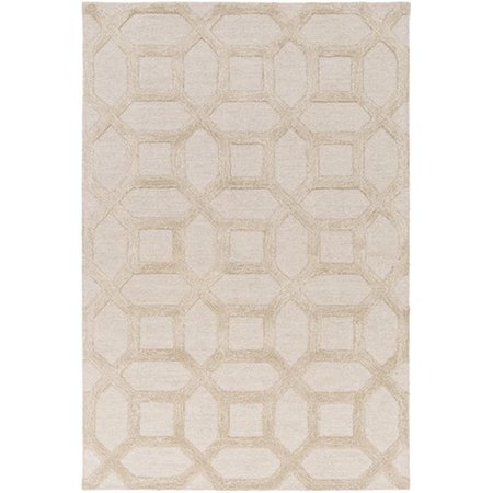 ARTISTIC WEAVERS Arise Evie Round Hand Tufted Area Rug- Ivory - 8 ft. AWRS2130-8RD